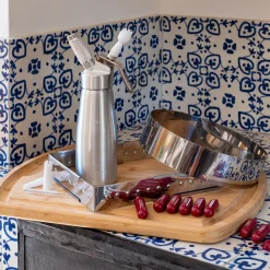 Cercle réglable en inox D16cm à D28cm - argenté