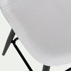 Chaise de bar H75cm - gris borie