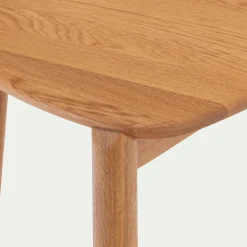 Chaise en chêne massif sans accoudoirs - bois clair