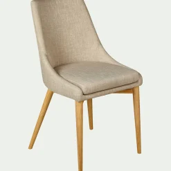 Chaise en tissu - beige