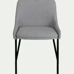 Chaise en tissu - gris borie