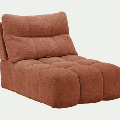 Chauffeuse avance - recule en tissu campo - brun rustrel