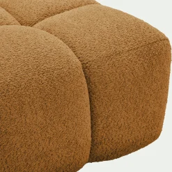 Chauffeuse avance - recule en tissu campo - jaune argan