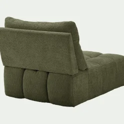 Chauffeuse avance - recule en tissu campo - vert cèdre