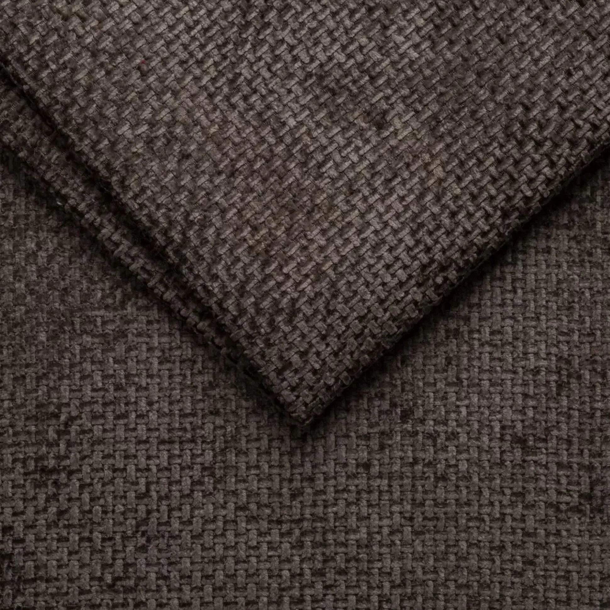 Chauffeuse en tissu Eden - marron