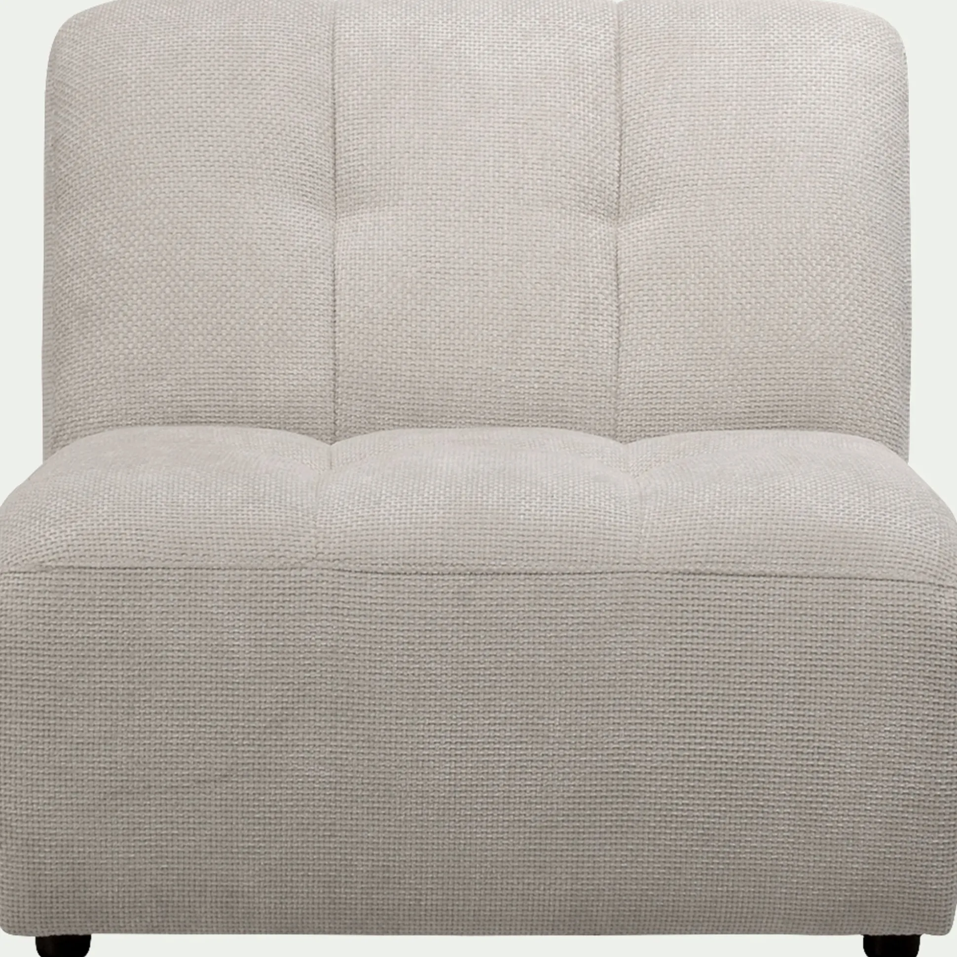 Chauffeuse en tissu Eden - beige alpilles