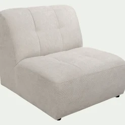 Chauffeuse en tissu Eden - beige alpilles