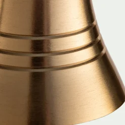 Cloche décorative à poser - doré