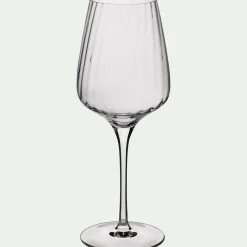 Coffret de 6 verres à pied tulipe en cristallin 35cl - transparent