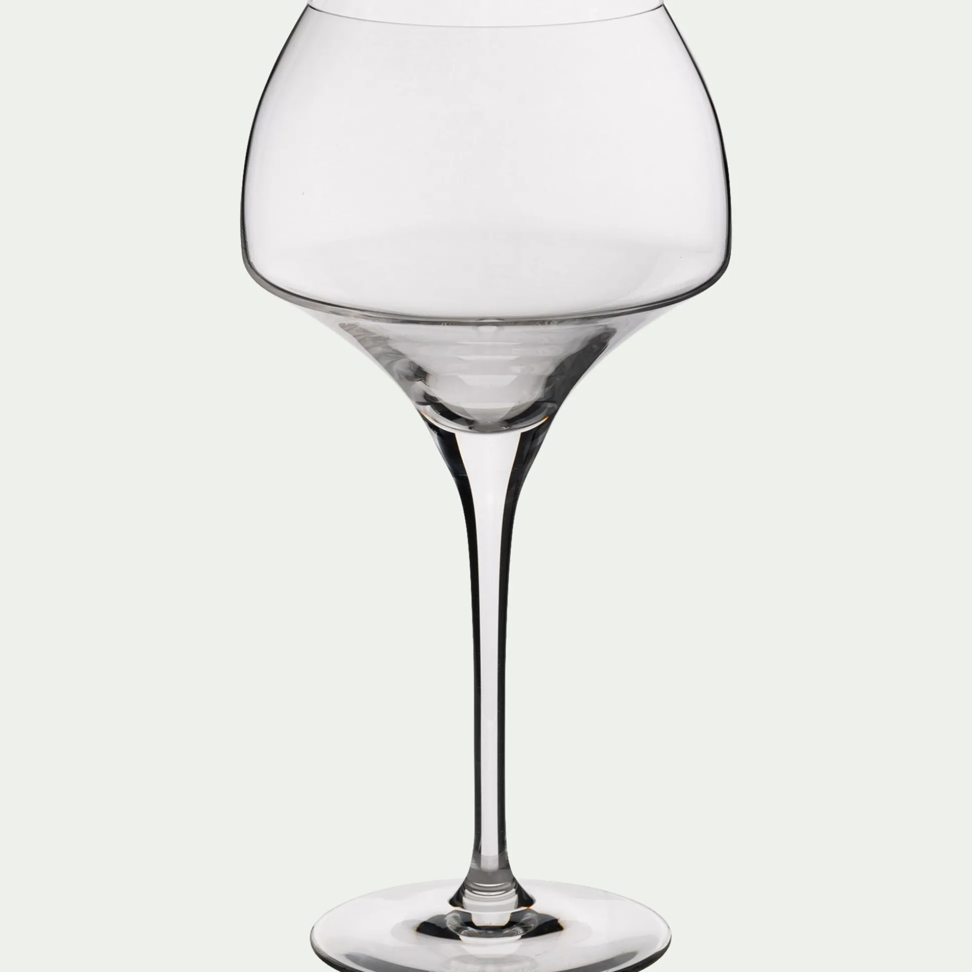 Coffret de 6 verres à pied en cristallin 55cl - transparent