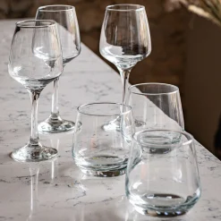 Coffret de 6 verres à vin 29,5cl - transparent