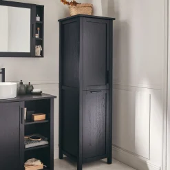 Colonne de salle de bain en bois de cèdre - H171cm