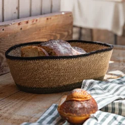 Corbeille à pain en jonc de mer L30cm - naturel