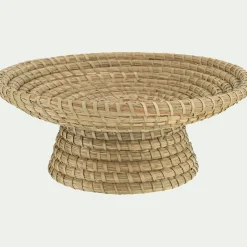 Coupe déco en jonc de mer D45,5cm - naturel