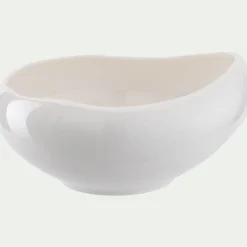Coupe en porcelaine L23cm - blanc
