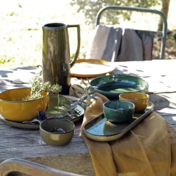 Coupelle apéritive en grès D8,5cm - jaune