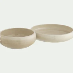 Coupelle en grès D16,5cm - beige sable