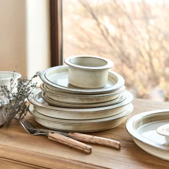 Coupelle en grès D12,2cm - blanc ventoux