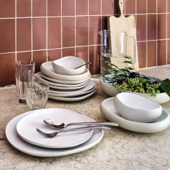 Coupelle en grès D14cm - blanc ventoux