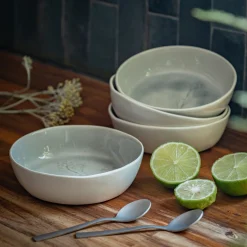 Coupelle en grès D15cm - gris borie