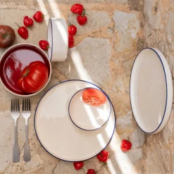 Coupelle en grès D15cm - rouge