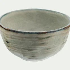 Coupelle en grès réactif D15cm - gris