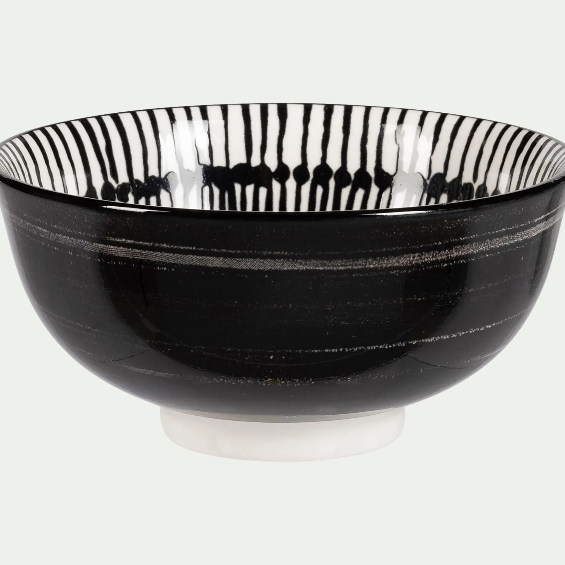Coupelle en porcelaine D15,5cm - noir