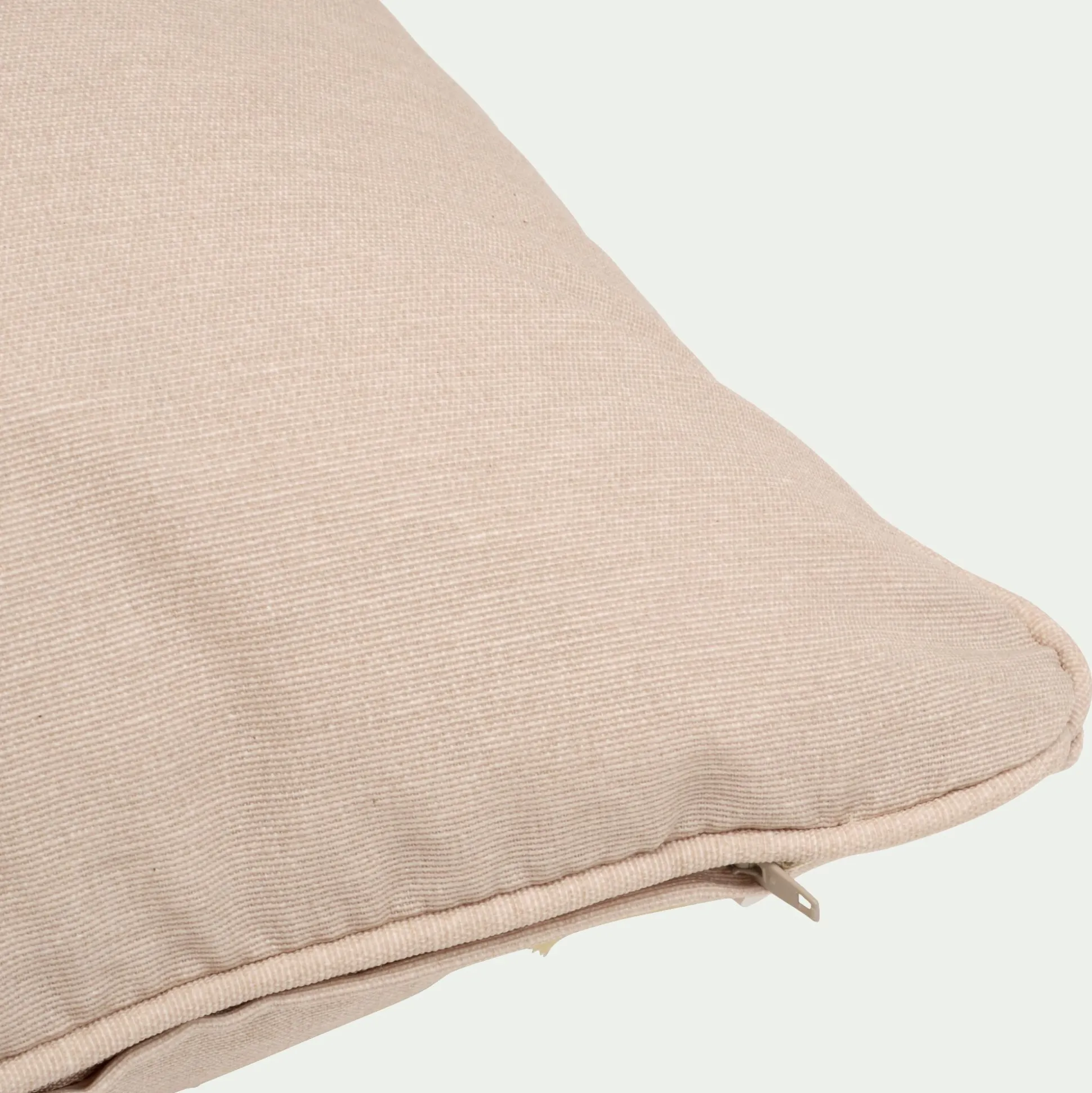 Coussin d'extérieur et intérieur déperlant 40x40cm - beige