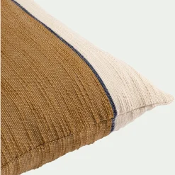 Coussin en coton 40x60cm - brun noisette