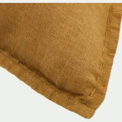 Coussin en lin lavé 30x80cm - brun alep