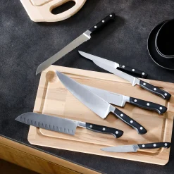 Couteau de chef forgé avec lame 19cm en métal