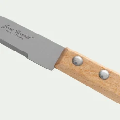 Couteau d'office en bois de hêtre et inox - naturel