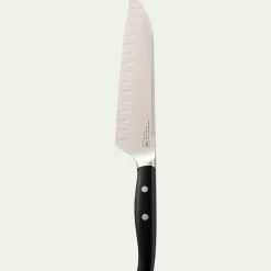 Couteau forgé japonais Santoku avec lame 18 cm en acier inoxydable