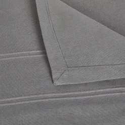 Couvre-lit tissé en coton 230x250cm - gris borie
