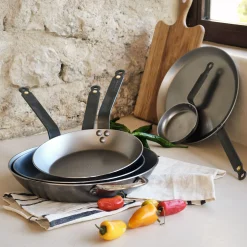 Crêpière en tôle De Buyer D26cm - argenté