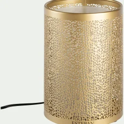 Diffuseur de parfum électrique en métal doré - 100ml