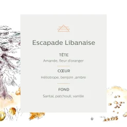 Diffuseur de parfum senteur escapade libanaise 150ml