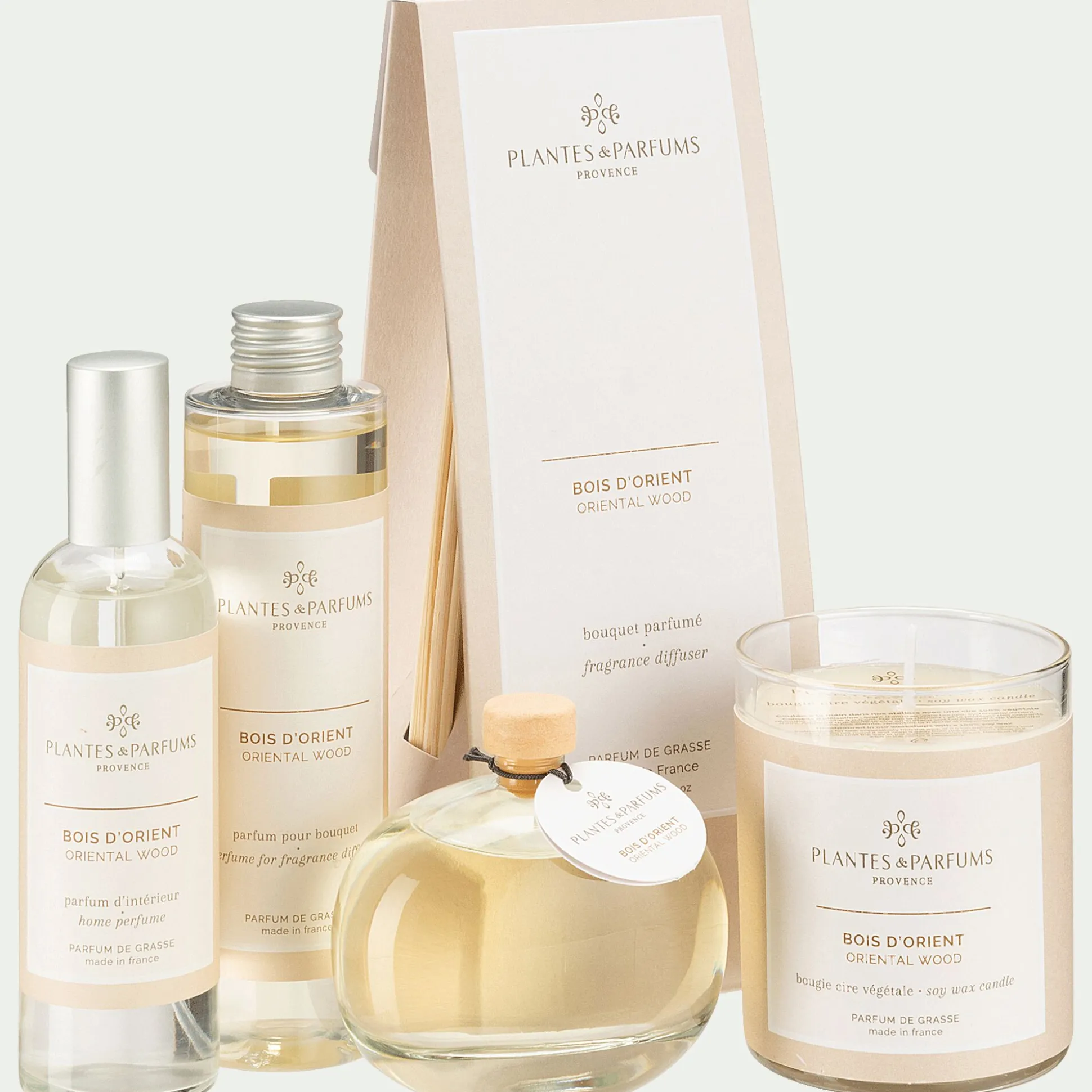 Diffuseur de parfum senteur Bois d'Orient 100ml