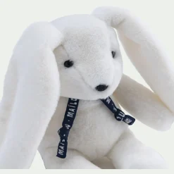 Doudou lapin - blanc H23cm