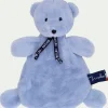 Doudou ours - bleu H23cm