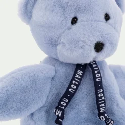 Doudou ours - bleu H23cm