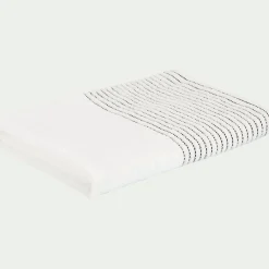 Drap de bain en coton - blanc ventoux 100x150cm