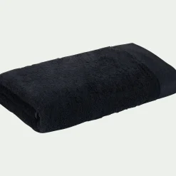 Drap de douche en coton peigné - gris calabrun 70x140cm