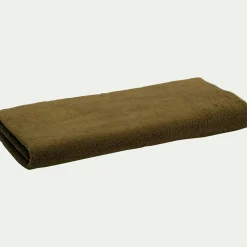 Drap de douche en coton 70x140cm - vert mousse