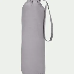 Drap housse en coton 90x200cm B25cm - gris restanque
