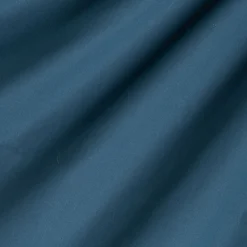 Drap housse en percale de coton 140x200cm B30cm - bleu figuerolles