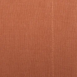 Drap plat en lin lavé 270x300cm - marron rustrel