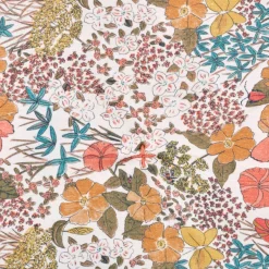 Édredon en coton motif Grenat 65x120cm - rouge