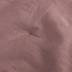 Édredon finition croquet en coton 100x180cm - rose