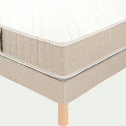 Ensemble matelas ferme à ressorts et sommier ferme